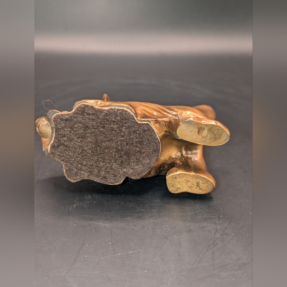 Vintage Ronson Brass Scottie Estate Pipe Rest/Holder - Picture 11 of 11